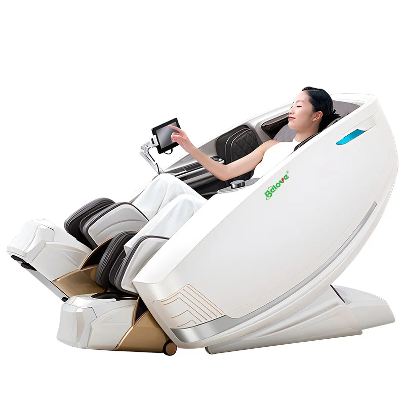4D AI Music Full Body Airbags Shiatsu Zero Gravity Electric Pedicure Massage Chair Armchair Massage Products