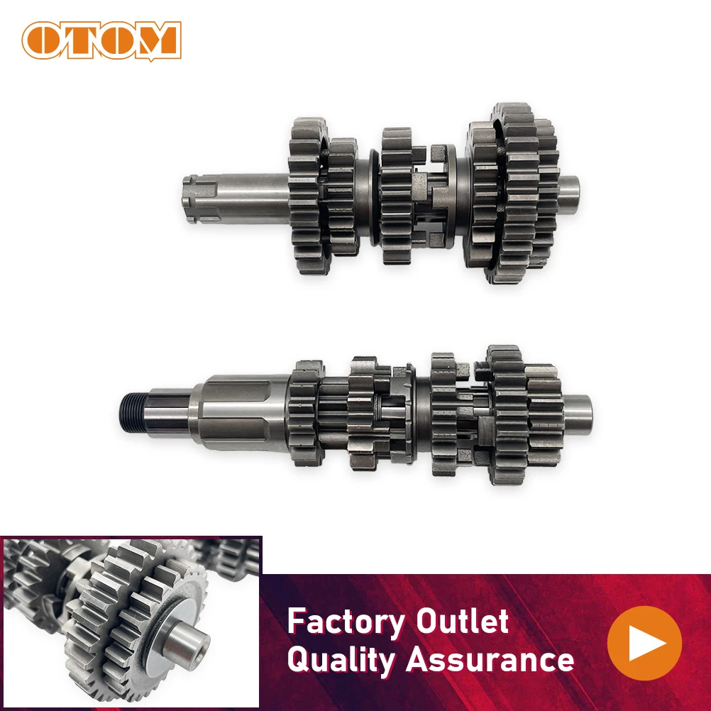 

OTOM 250cc Motorcycle Transmission Gear Box Main Counter Shaft Kit For KEWS K23 LONCIN YB250R Engine Dirt Pit Bike Atv Quad