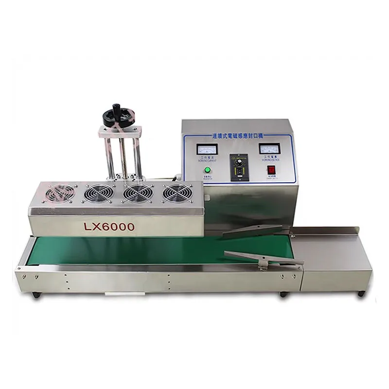 

15-80mm Bottles Continuous electromagnetic induction packing machine automatic induction sealing machine