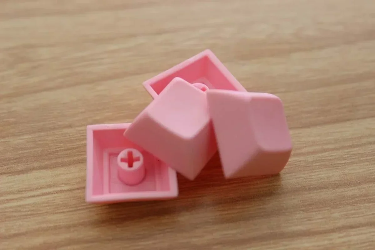 1u DSA 1.4mm PBT Keycap para teclado de interruptores MX em branco