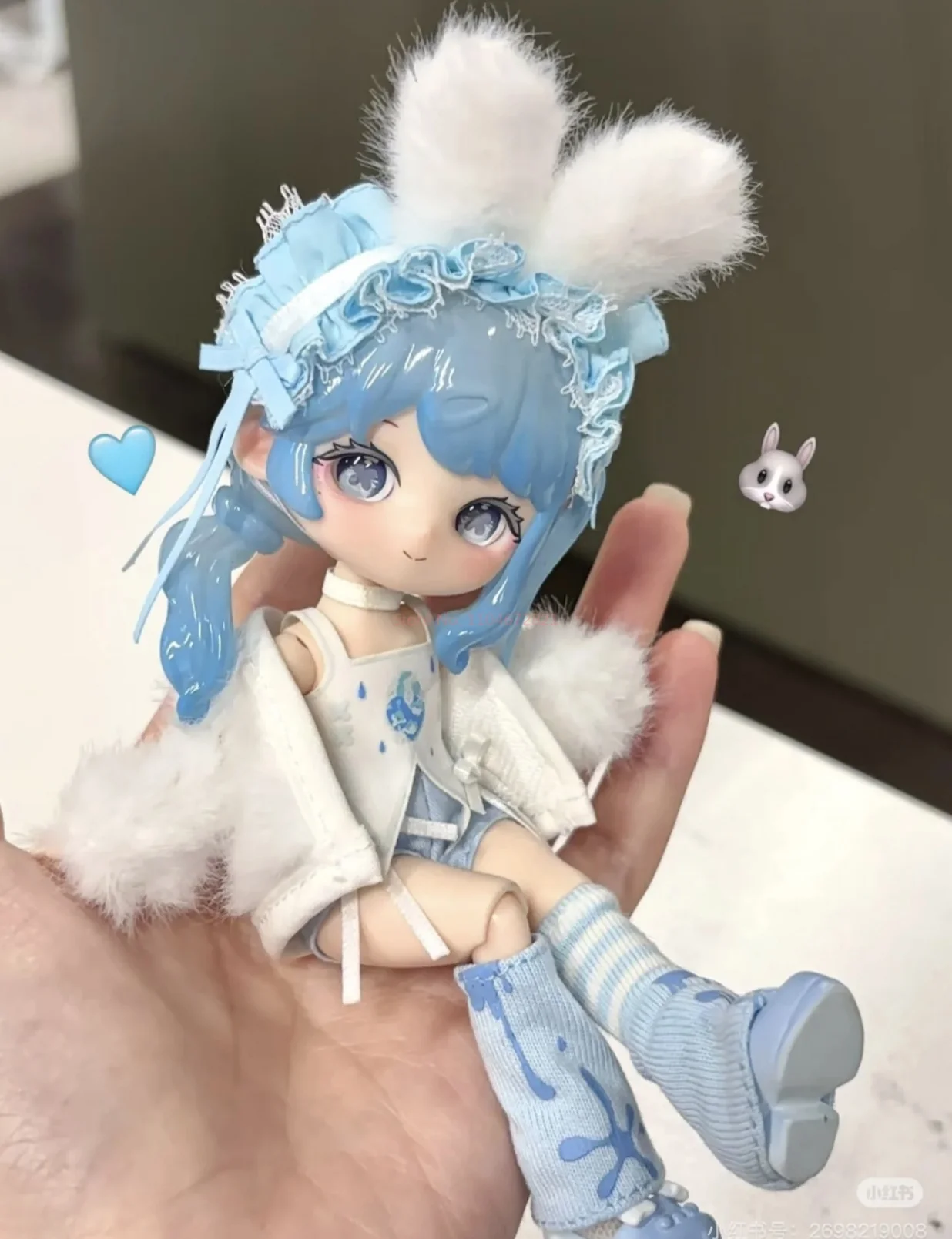 มีในสต็อกลิโรโร บลายด์บ็อกซ์ ไบนารี่ สวีทฮาร์ท ซีรีส์ 1/12 Bjd อะนิเมะรูปข้อต่อตุ๊กตาตกแต่งเครื่องประดับเด็ก