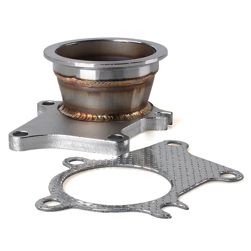 

Car Turbo 5 Bolt 3" V-Band Flange Adaptor For T3/T4 Turbocharger Flange Adaptor Parts