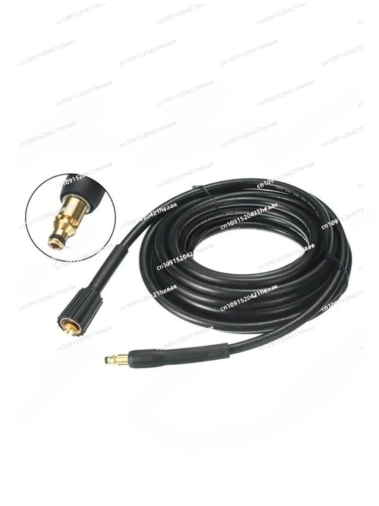 

Applicable Parts Pressure Washer PVC Black Cleaning Outlet Hose
