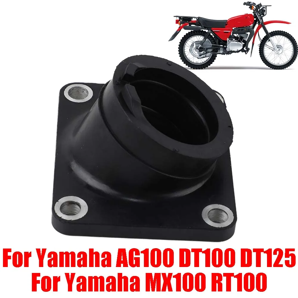 For Yamaha AG100 DT100 DT125 MX100 RT100 AG 100 DT 100 125 Motorcycle Accessories Carburetor Interface Valve Intake Manifold