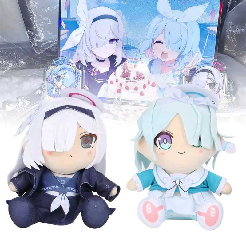 20CM الأرشيف الأزرق لطيف الساخن لعبة قطيفة على شكل شخصية كرتونية أنيمي دمية محيطية من القطن الناعم مرافقة النوم وسادة عناق هدايا للأطفال #1