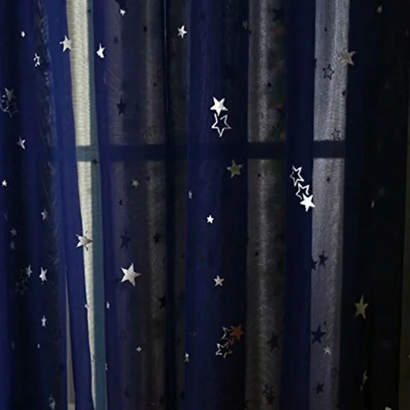 

Transparent Star Simple Sle Finied Product Cross-Border Curtains Long Sve Silk Top Women's Faion Spring Season