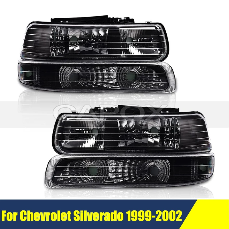 

Фара переднего бампера для Chevrolet Silverado 1999-2002, фара головного света, фара