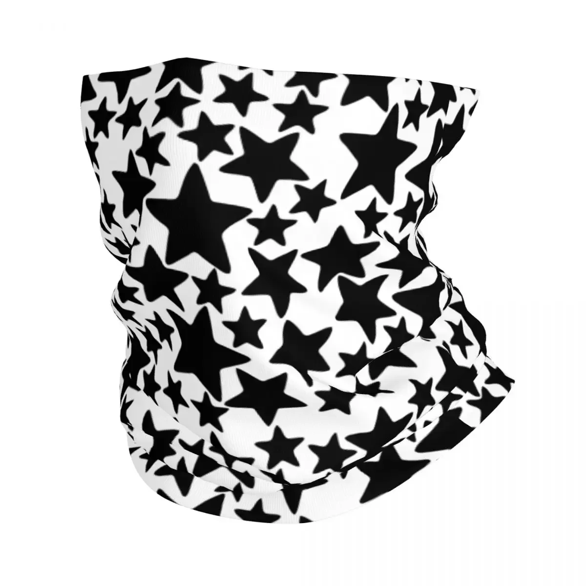 Five Pointed  Bandana Neck Cover Printed Balaclavas Wrap Scarf Multi-use Headband Fishing for Men Women Adult Breathable