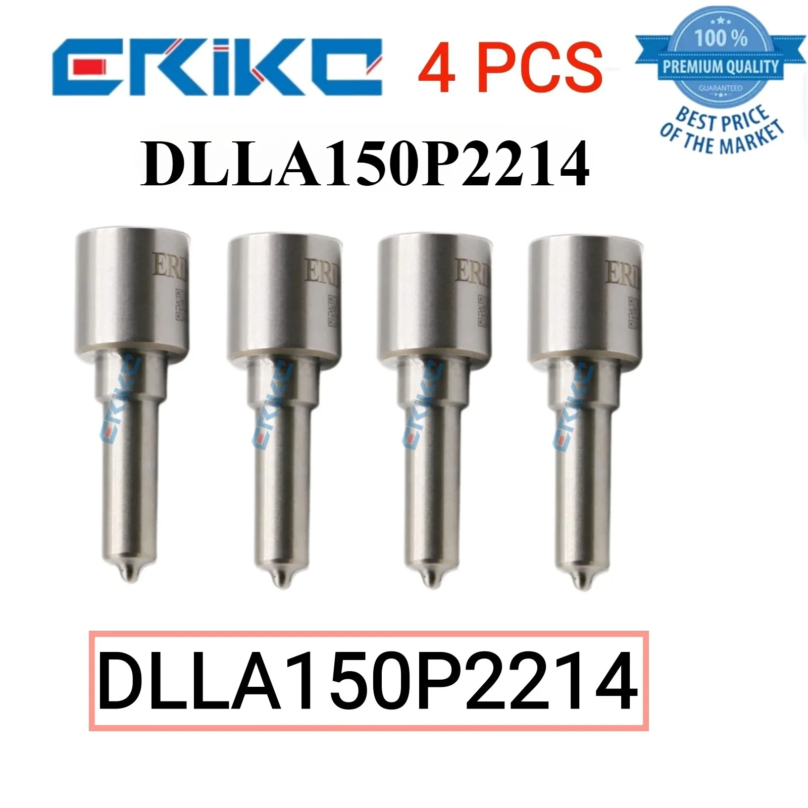

4 шт. DLLA150P2214 Форсунка дизельного топлива DLLA 150 P 2214 Форсунка-распылитель DLLA 150P2214 Полноконусная распылительная форсунка для инжектора