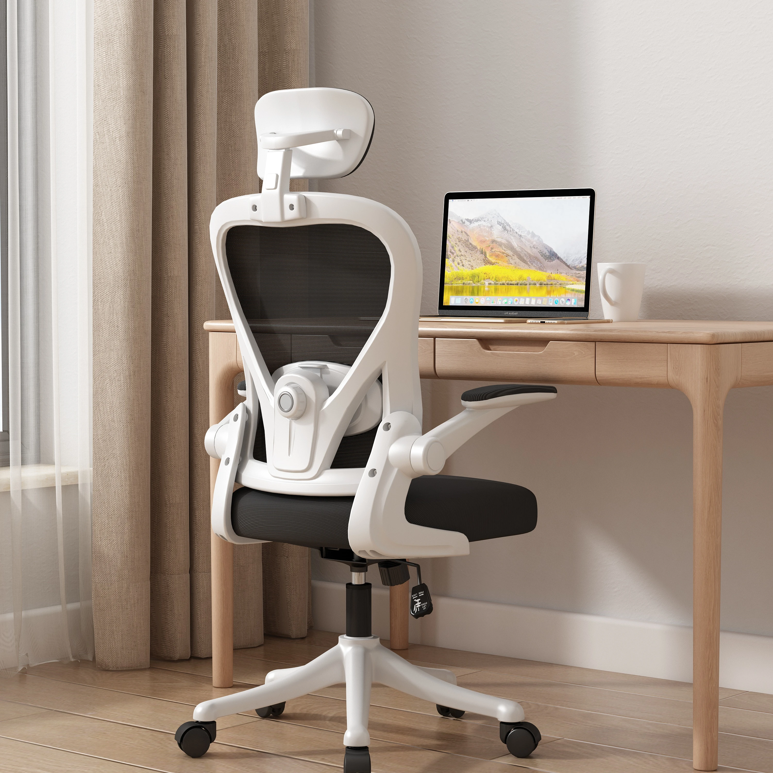 

Ergonomic Office Swivel Chair for Executives PU Leather Mesh Revolving Guest Manager's Chair Cheap Executive Chair Office Use