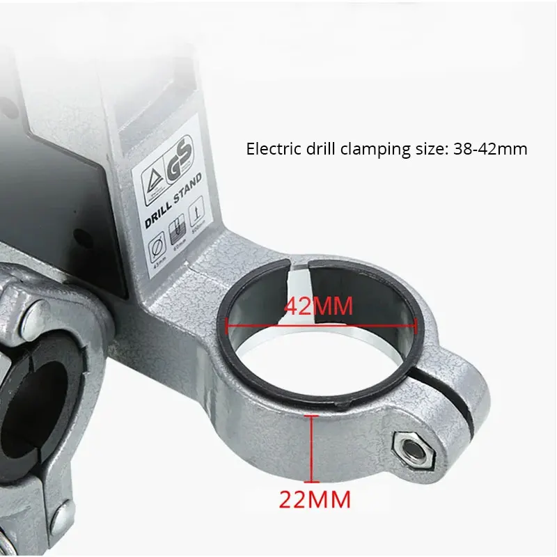 Imagem -04 - Suporte de Broca Elétrica 400 mm Suporte de Perfuração Moedor Rack Braçadeira Bancada Imprensa Suporte Braçadeira Moedor para Trabalhar Madeira