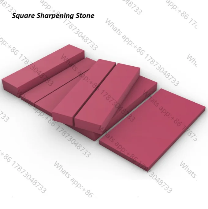 Ruby Oil Stone Strip Grits3000 Rectangle Sharpening Stone Super Hard Fine Metal Polishing Knife Sharpen Stone Length 100mm