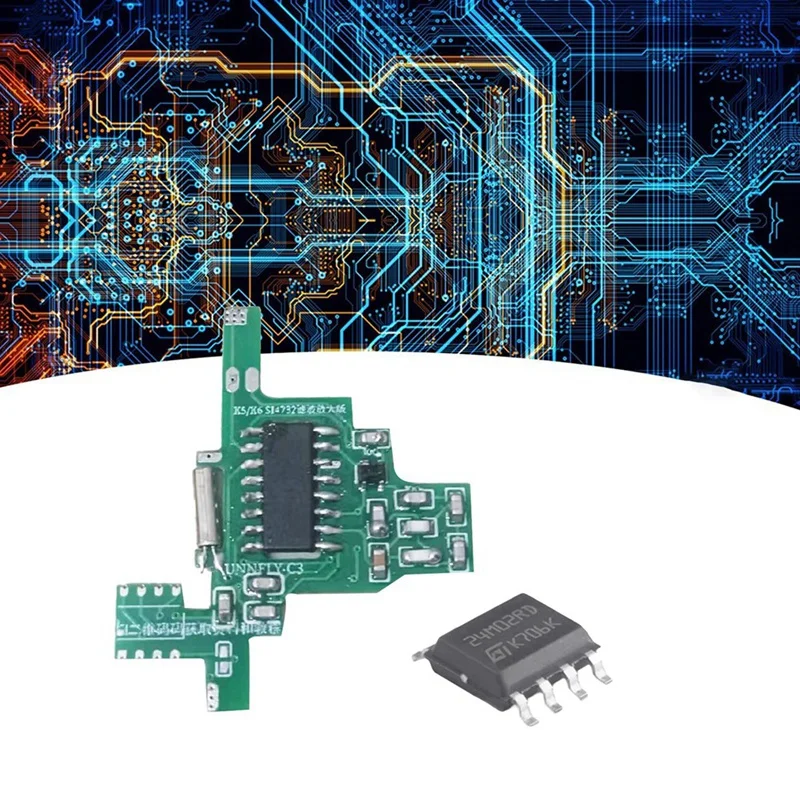 For Quansheng UVK5/UVK6 SI4732 Intercom Modification Module Filter Amplified Version+2M Expansion Chip Intercom Module