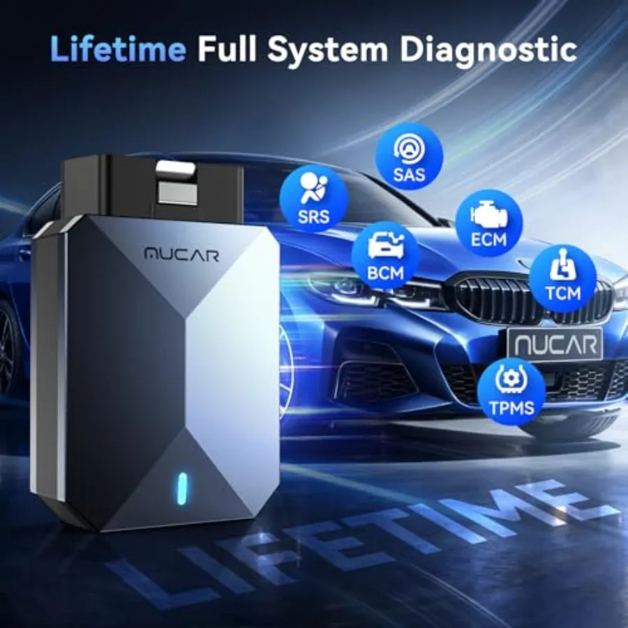 BT200 MAX AI OBD2 Bluetooth Scanner, Full System 15 Resets Diagnostic Tools Bi-Directional Control, CAN-FD and FCA Autoauth, Au view 4