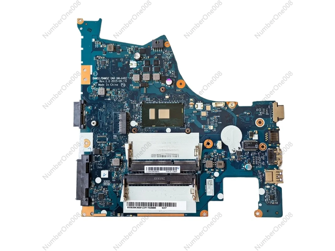 

Original For Lenovo 300-14ISK 300-15ISK 300-17 laptop motherboard With 3855U 4405U I3 I5 I7 6th Gen DDR3L NM-A482 100% Tested