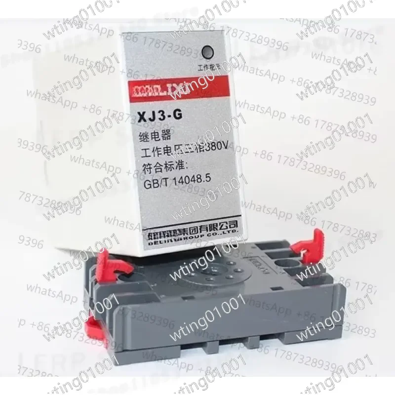 for Xj3-g 2 Pack Authentic 3 Phase Voltage Imbalance Monitor Relay 380V Power Loss Guard Device