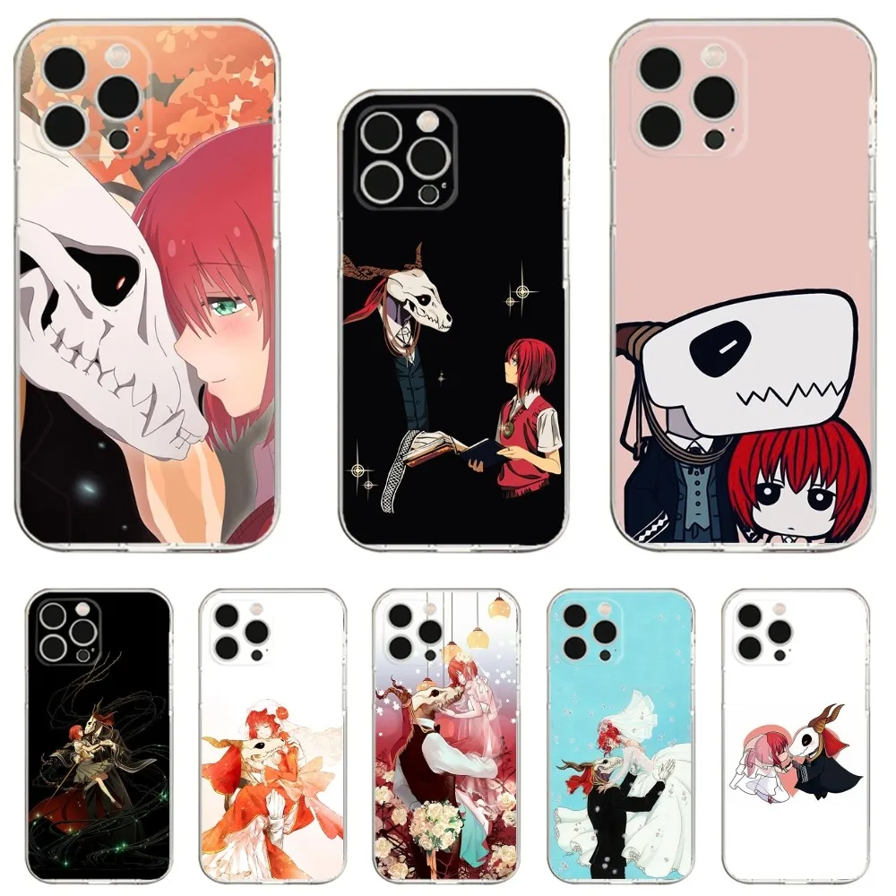 

Ancient Magus Bride Phone Case Phone Case For iPhone 13, 14,13,12,Mini,11,Pro,Max,Plus,X,XR,XS,8,SE,2020 Transparent Cover