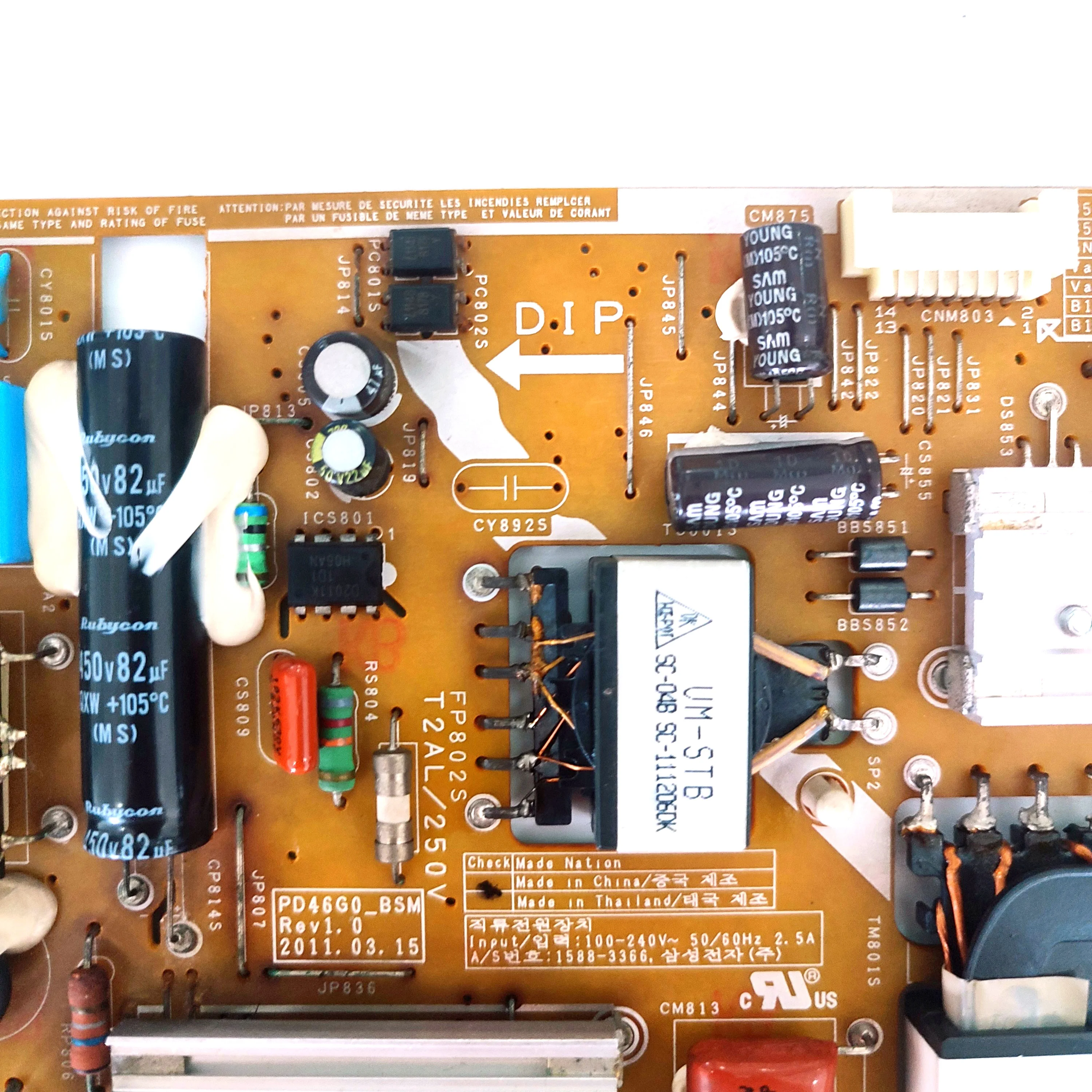 PSU POWER SUPPLY BOARD BN44-00473A = BN44-00473B PSLF121A03S FOR 40 Inch TV UE40D5003BW UA40D5000PR UN40D5003PR UN40D5005BFXZA