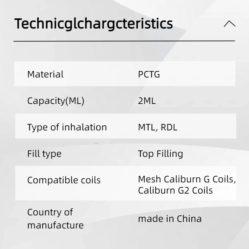 1/5/10pcs Caliburn G2 Pod Empty Cartridges 2ml Compatible for Mesh Caliburn G Coils/Caliburn G2 Coils Vape Pod Cartridge