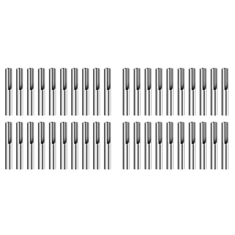 N10R-1/8 Inch Invisible Cable Railing Terminal Toggle Anchor Angle, Stainless Steel Adjustable Cable Railing Hardware 40PCS