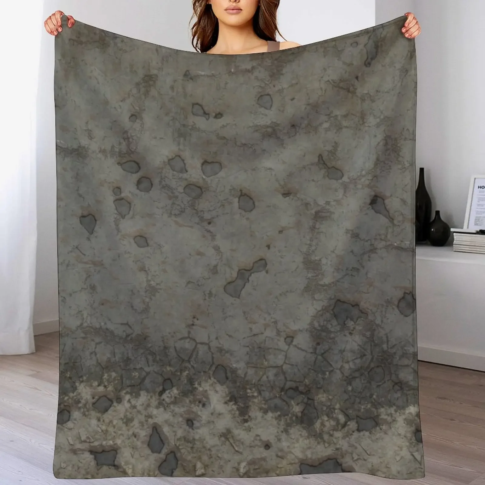 

Asphalt and Concrete Battle Map for Table Top RPG Miniatures Throw Blanket Hairys Decorative Sofa Sofa Quilt Warm Blankets