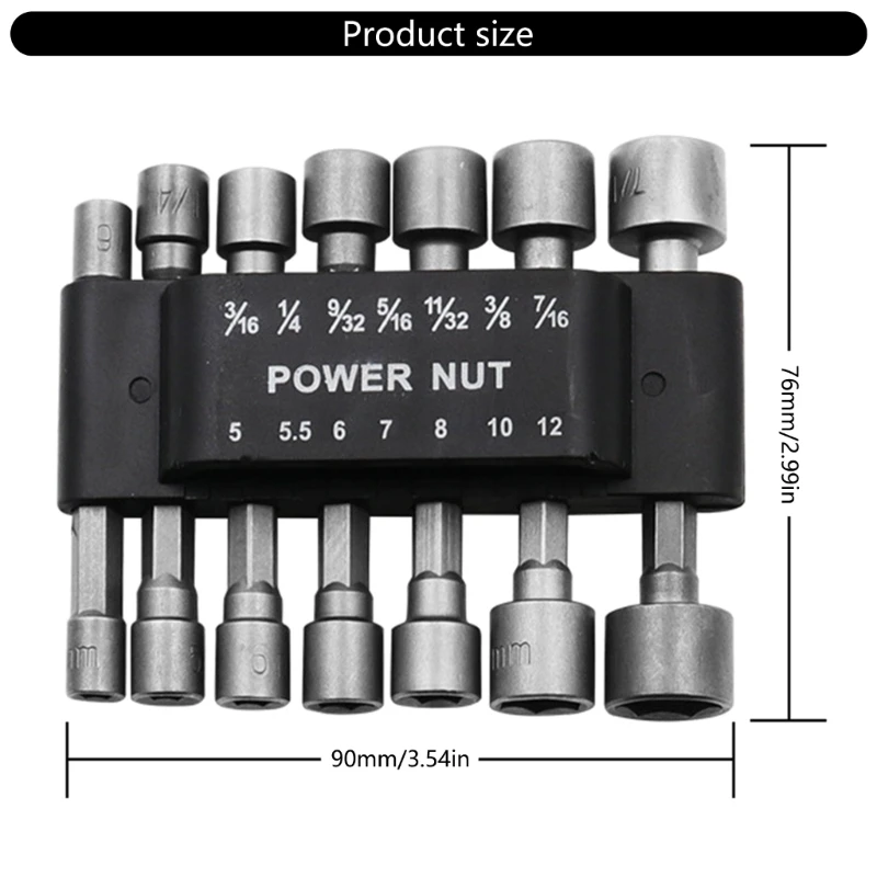 9/14Pcs Powerful Socket Inner Hexagonal Wrench Hexagonal Handle Screwdriver