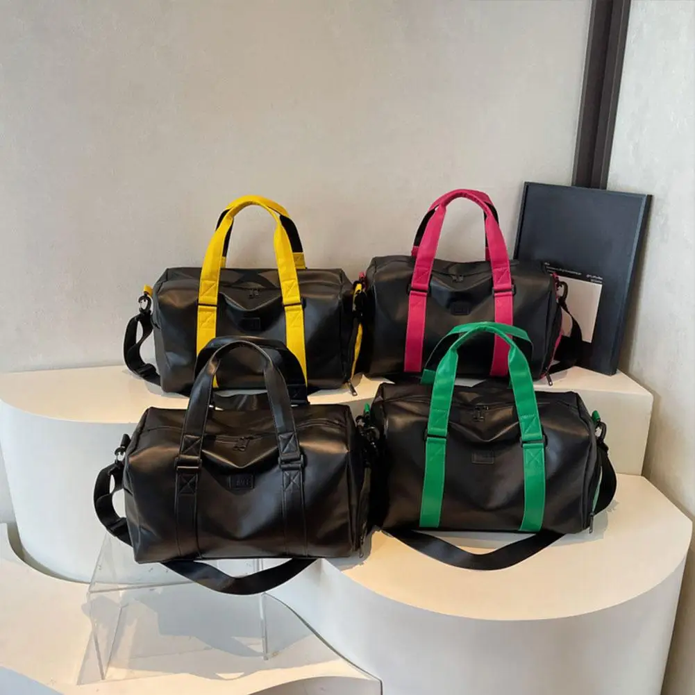 

Расширяемая дорожная спортивная сумка для женщин, спортивная сумка, сумка для фитнеса, большая вместимость, ночная сумка выходного дня на одно плечо