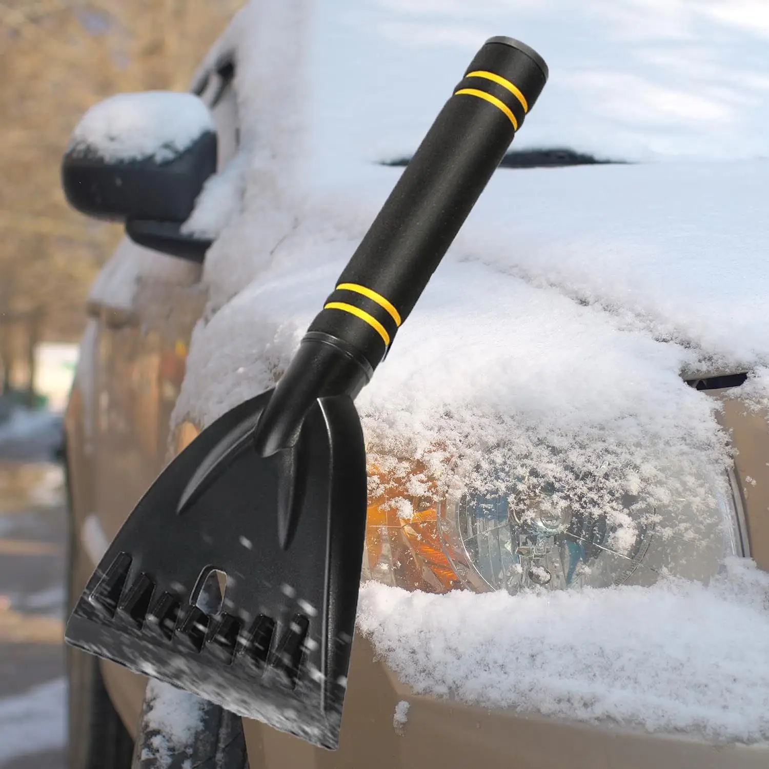 

Car Snow Removal Defrosting Window Cleaning Tool Deicing Brush Snow Shovel Ice Scraper