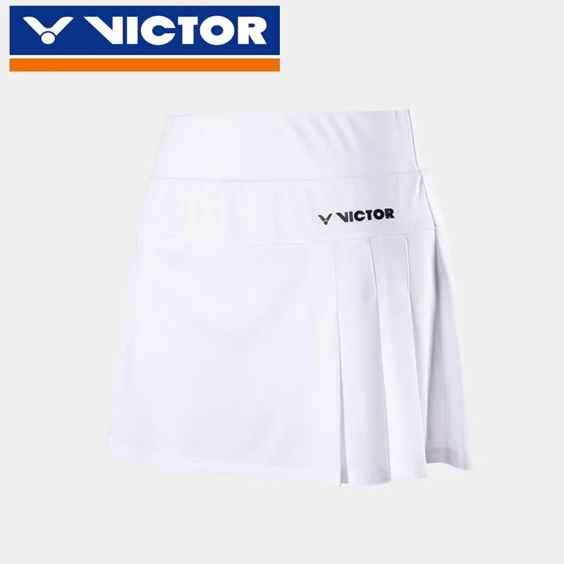 VICTOR Badminton Clothing Women Training Series K-31302 Knitted Sport Skirt Quick-drying Breathable Tennis Sports Fitness Skirts