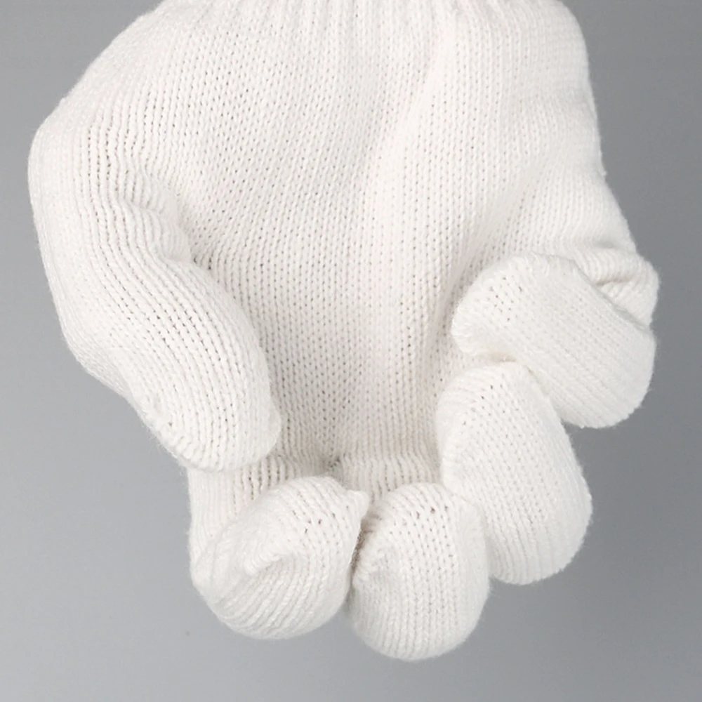 String Knit Working Gloves Thickened Wear-resistant Gloves For Warehouse