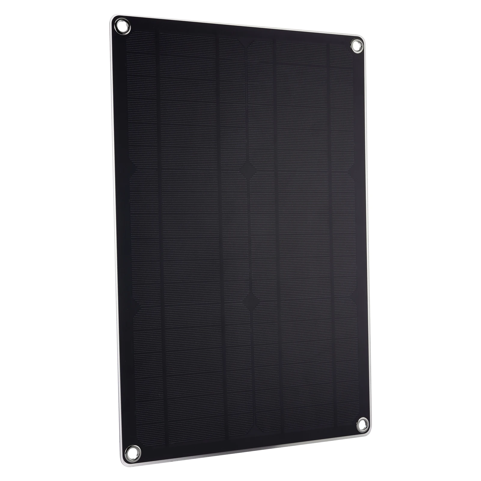 Car Solar Battery Charger Maintainer, 20W 12V Portable Solar Panel Trickle Charging Kit Intelligent Voltage Adjustment