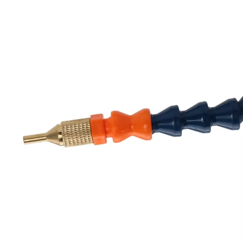 YS-BPV-3000 Pneumatic Self-priming Mist Coolant Sprayer STR-01 Nozzle with Flexible Gooseneck Tube for Metal Cutting