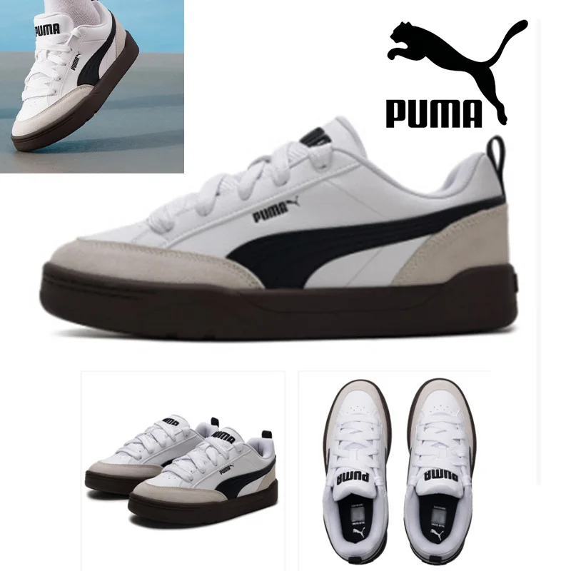

Puma Mid Low Top Classic Fashion Comfortable Lightweight Breathable Non Slip Casual Skateboard Shoes 397262-01