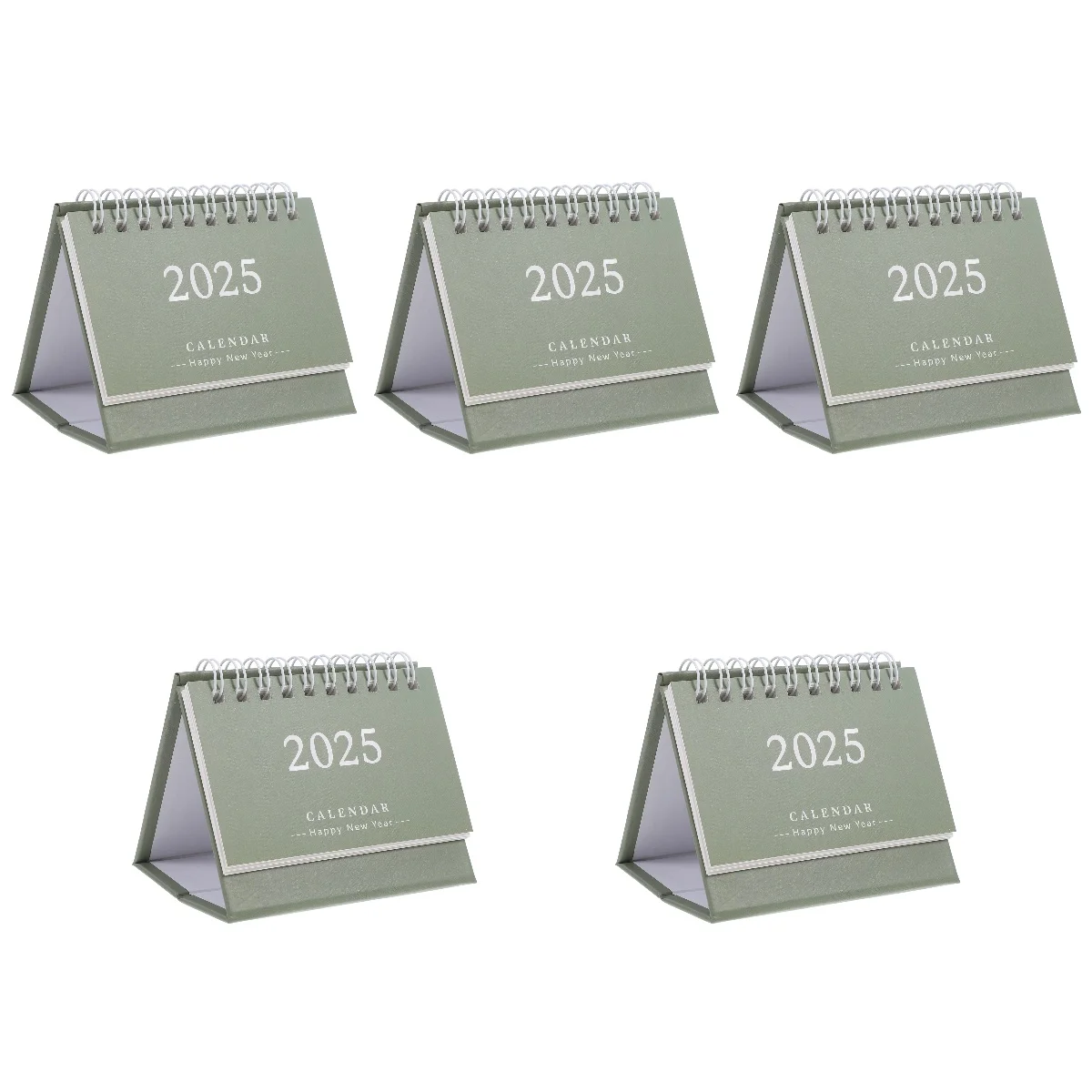 

5 шт. 5 шт. настольный календарь ежедневные памятки стоячие декоративные эстетические очаровательные мини-месячные