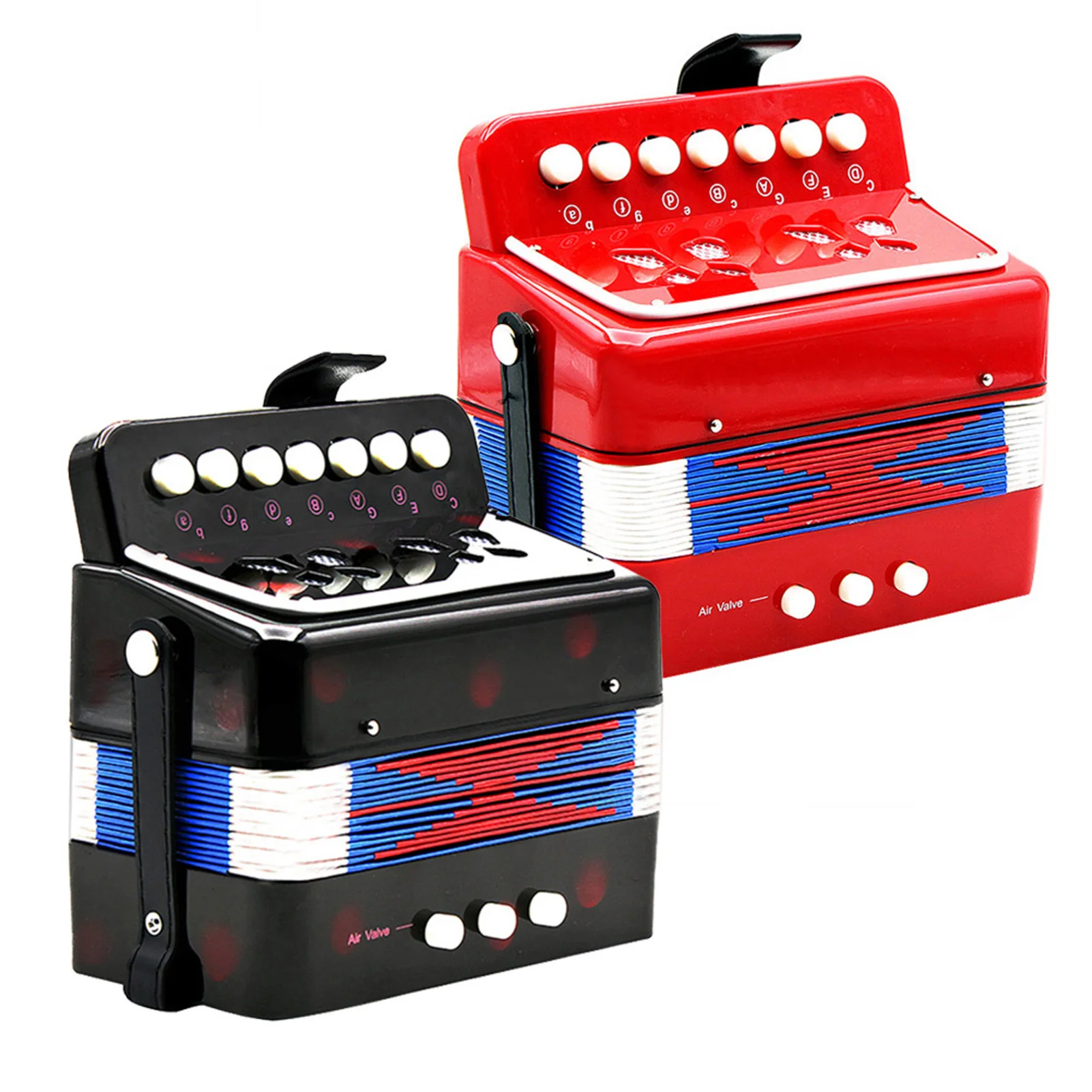 

Children 7-Key 2 Bass Mini Small Accordion Educational Musical Instrument Rhythm Children Accordion Instrument
