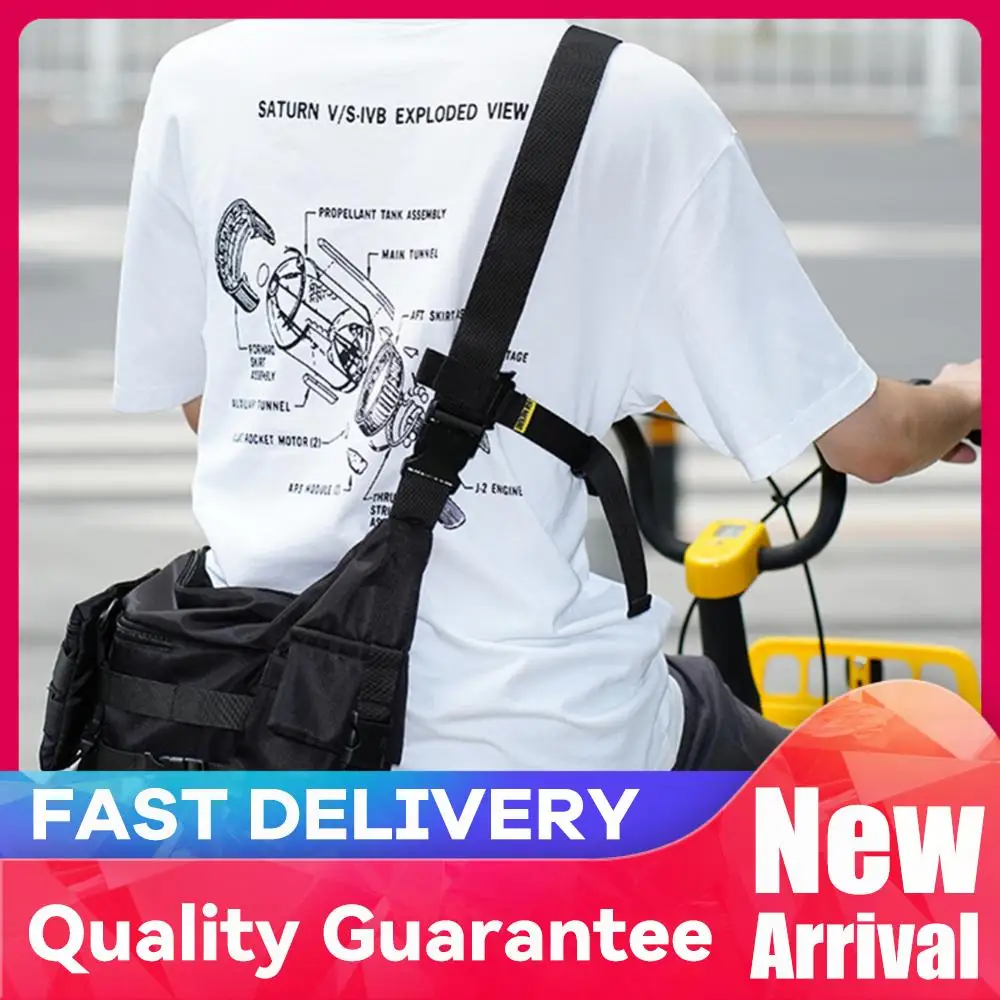 

Three Point Auxiliary Fixed Shoulder Bag Anti Slip Strap Quick Detachable Backpack Stabilizer Strap for Sling Packs & Messengers