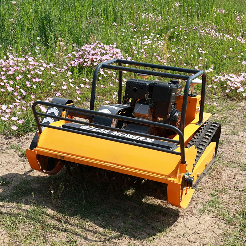 

Customized Household Electric RC Lawn Mower Portable Remote Control Garden Grass Cutter Flail Lawn Mower