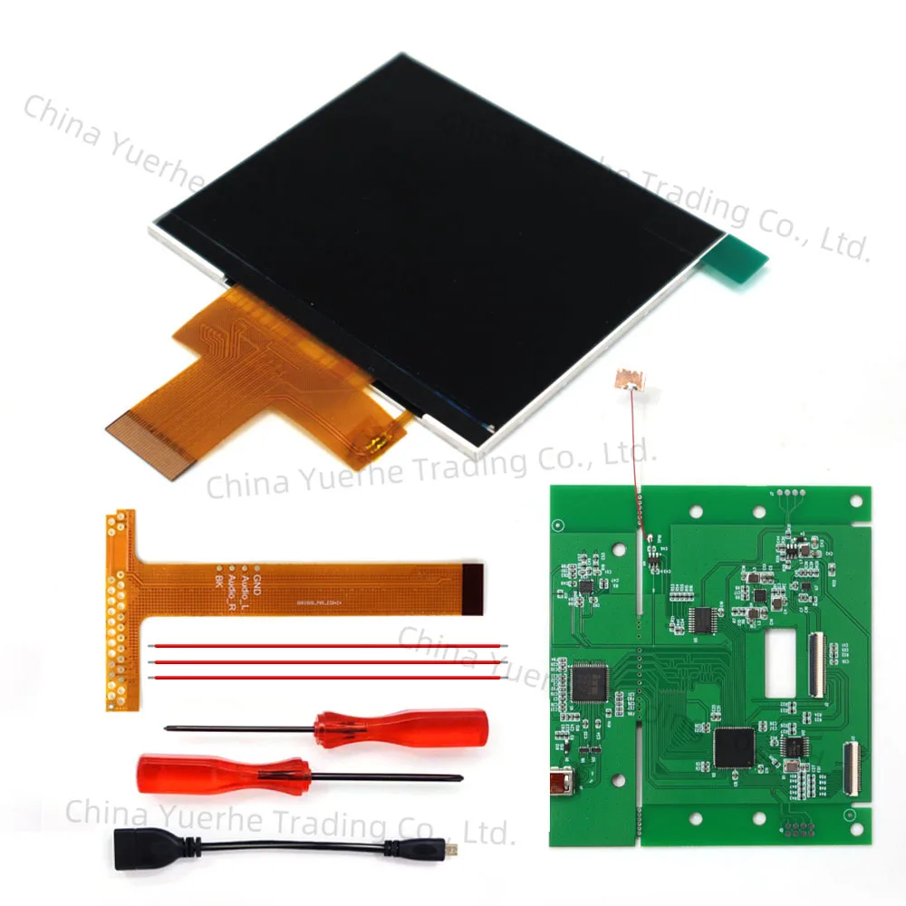 

Hight Light 3.5" 640x480 Retro Pixel HD IPS LCD Kit For ATARI LYNX Ⅱ for ATARI LYNX Ⅱ 2 And 720P HDMI-Compatible