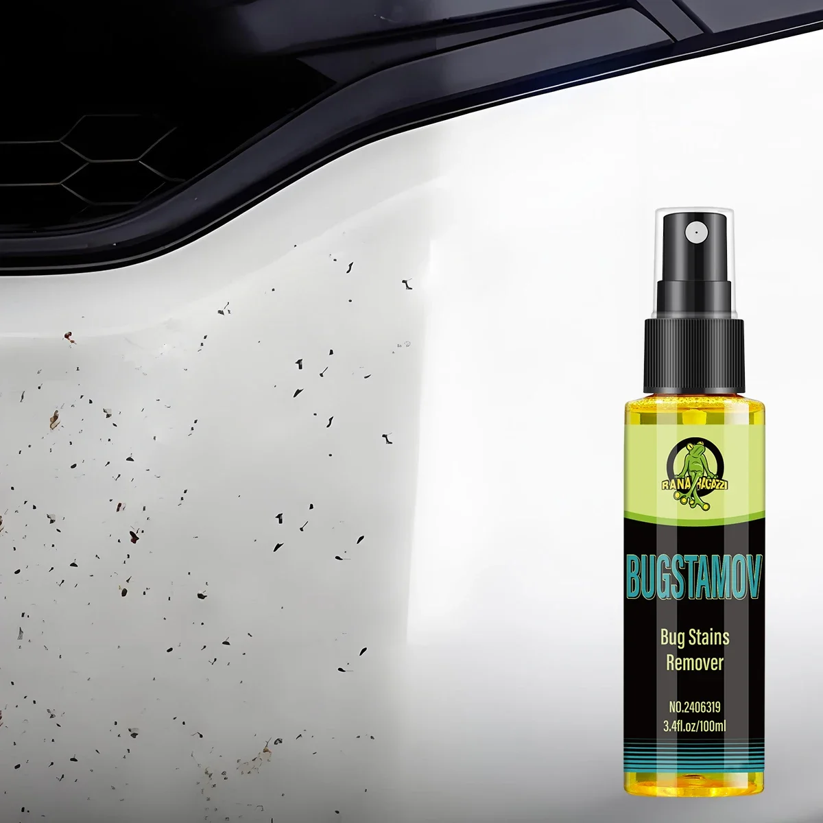 Bug Stains Remover Insect Gum Bird Droppings Flying Paint Car Stickers Strong Adhesive Remover Ceramic Car Coating ﻿RG319 - view 3