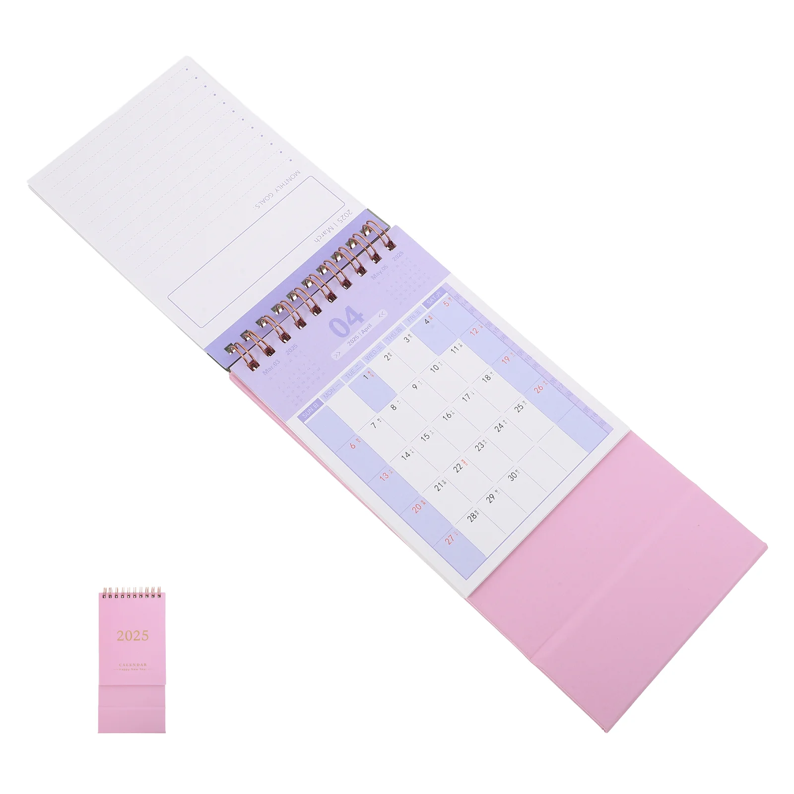 

Monthly Wall Planner 2025 Desk Calendar Tiny Whiteboard Electronic Paper Office Mini