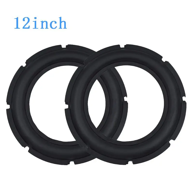 DX62 Universal Speaker Surround Foam Woofer Edge Replacement Elastic Foam Rubber Ring 3/4/5/6.5/10/12Inch Surround Foam