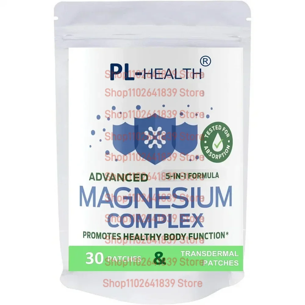 Magnesium Complex Transdermal Patches-30 Patches One Month Supply