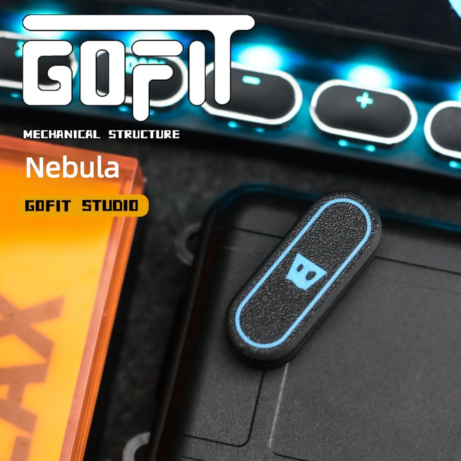 

GOFIT EDC Nebula Механическая пряжка-мяч с 3D-печатью Высокотехнологичная игрушка-непоседа и настольное средство для снятия стресса