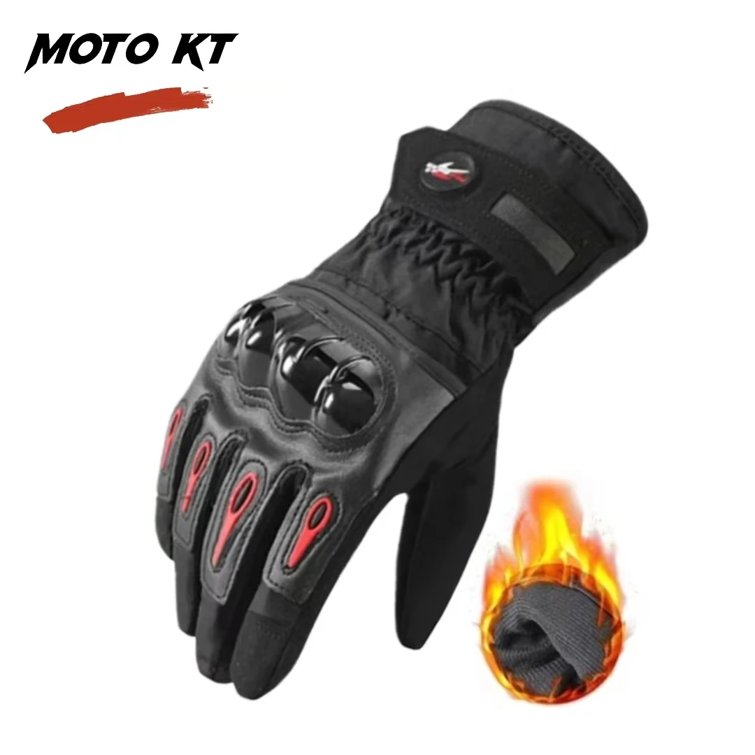 

Motorcycle Winter Warm Gloves Racing Windbreak Waterproof Gloves Motorcycle Riding Gloves Touch Screen Cycling Protective