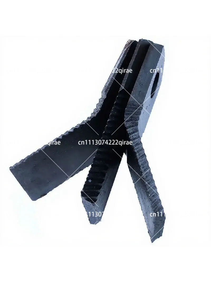 2pcs Serrated Knife Hammer Blade for Grass Shredder, Cart-Type Lawn Mower Blade Accessories
