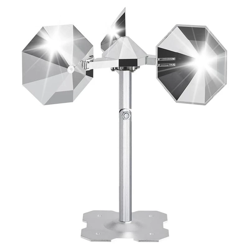 Rotatable Wind-Powered Bird Reflective Device, Keeps Pigeon Seagull Etc Away For Garden Yard Reflector