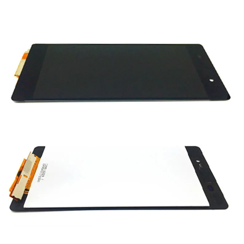 Black white purple LCD Display For Sony Xperia Z2 D6502 D6503 D6543 L50W D6502D Touch screen Digitizer Assembly Frame