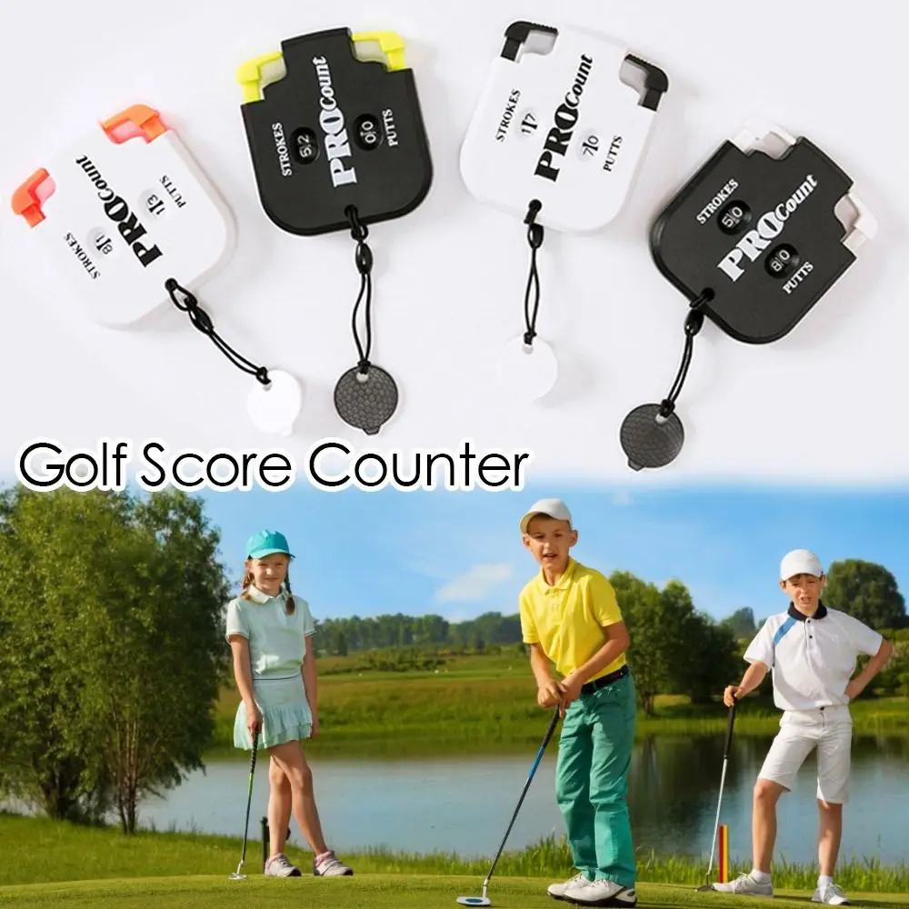 Outdoor Mini Two Digits Golf Training Supplies Putt Score Counter Digits Scoring Keeper Golf Score Counter