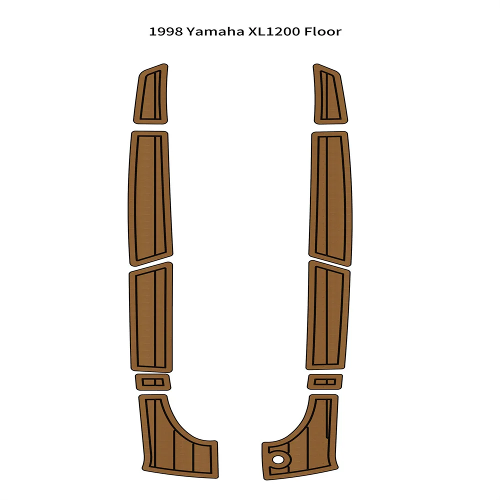 

1998 Yamaha XL1200 Floor Pad Boat EVA Foam Faux Teak Deck Decking Mat Flooring