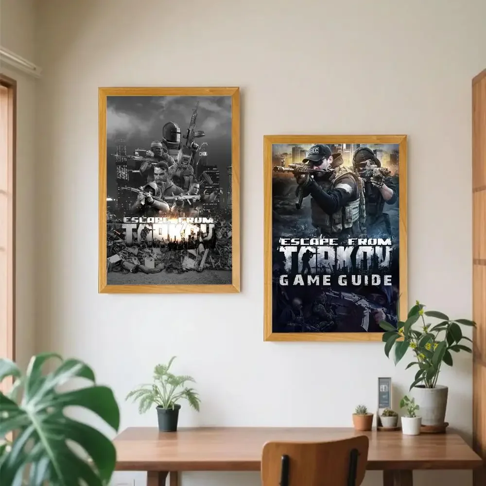 لعبة الهروب من T-TarkovS ملصق HD الفن لزجة جدار مقاوم للماء المنزل أنيمي فيلم المغني غرفة المعيشة غرفة نوم بار الجمالية #3